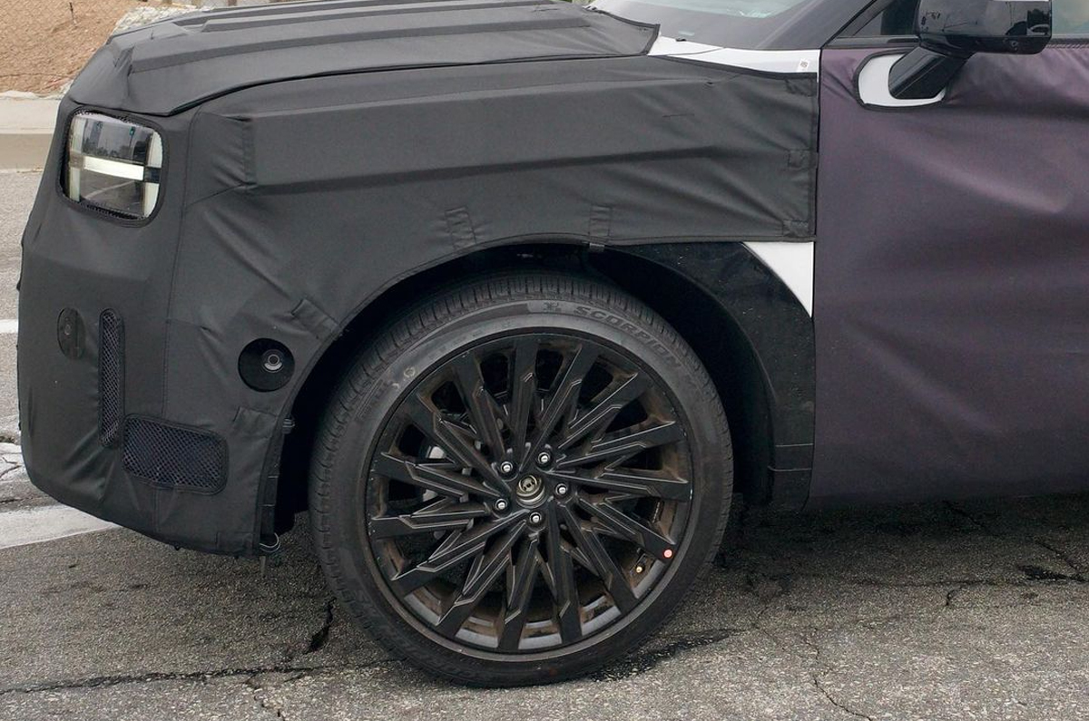 Hyundai Santa Fe spied Hyundai Santa Fe spied